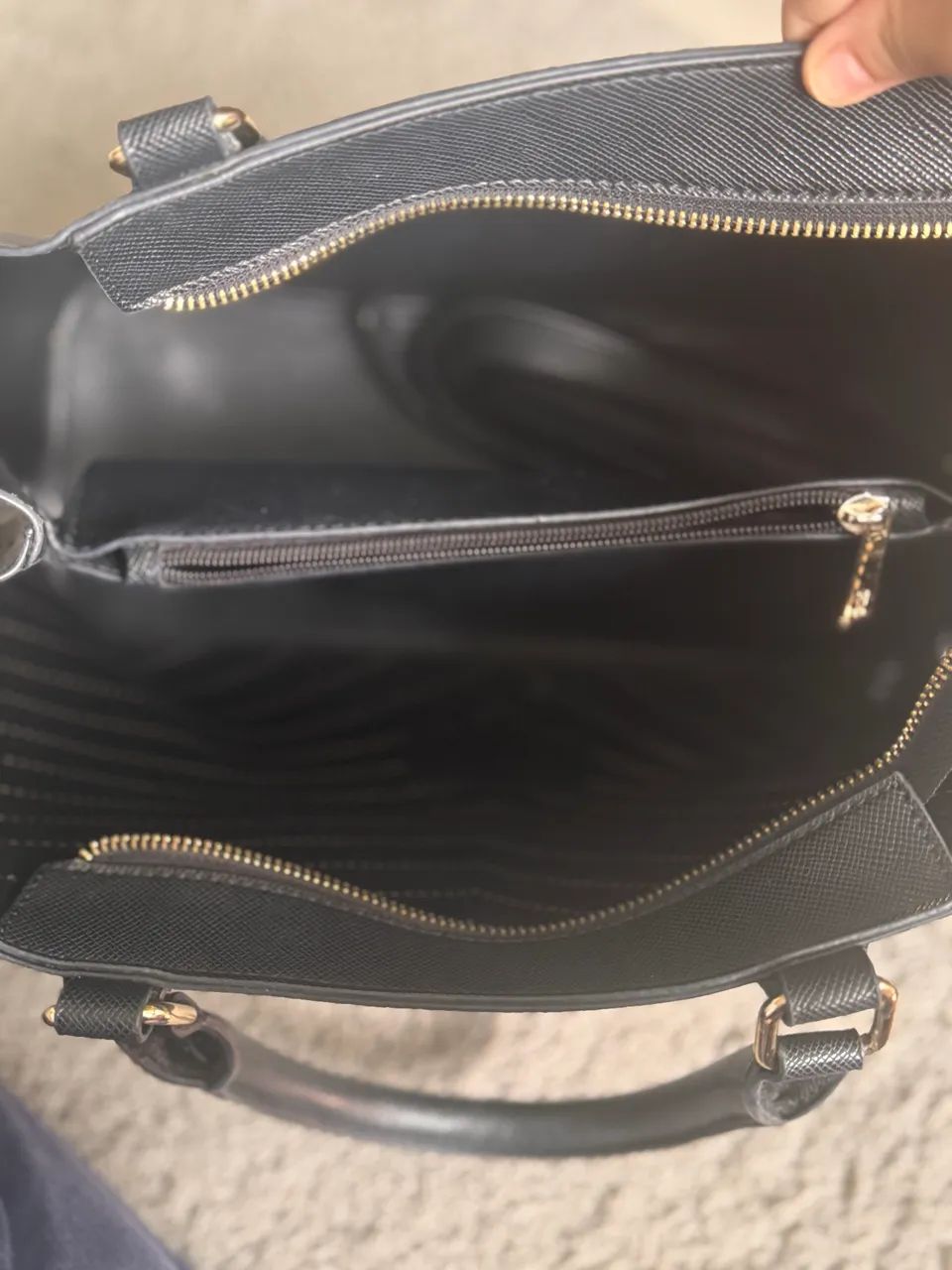bolsa santa lolla preta básica grande - Foto 5