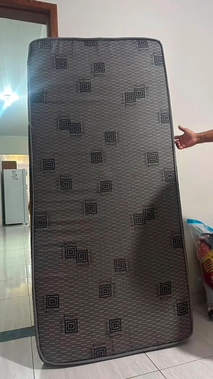 Box solteiro + colchão Ortobom  - Foto 4