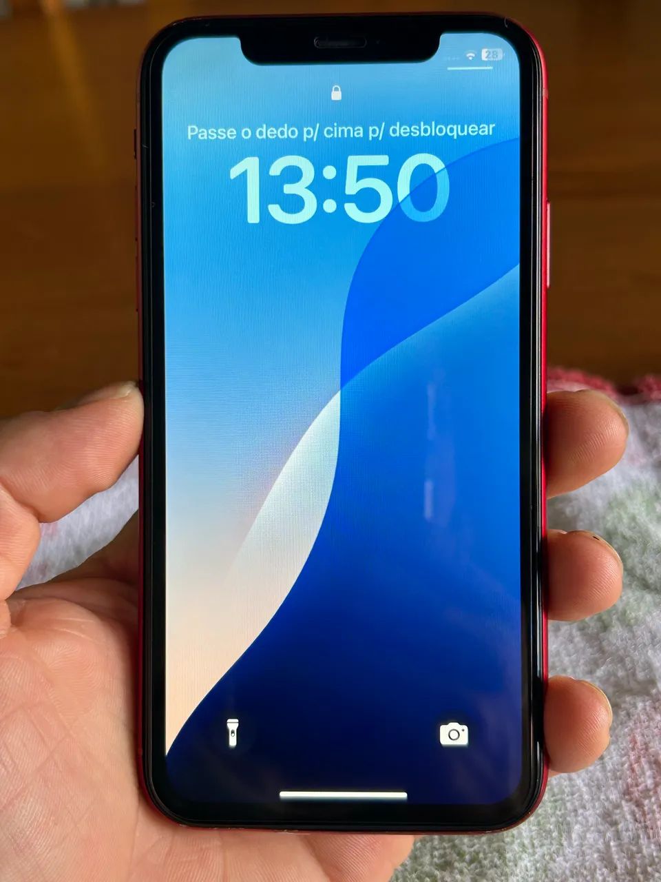 iPhone XR Red - Bateria 98% - Muito conservado - Foto 5