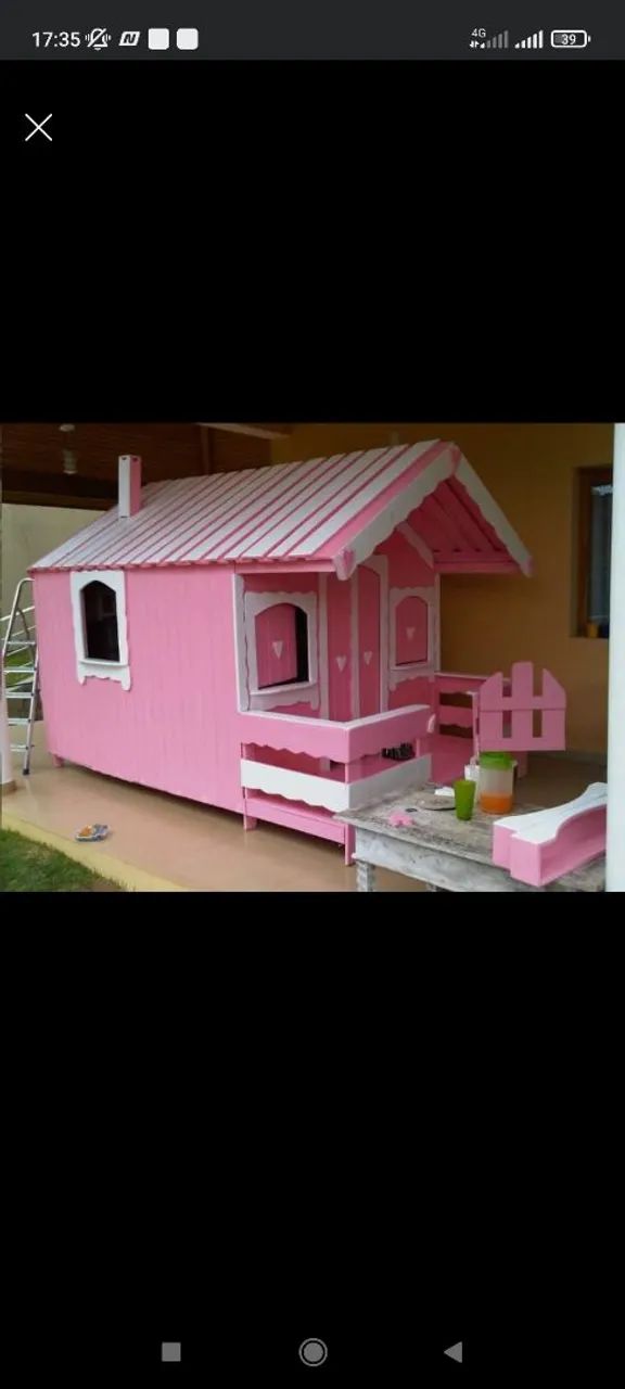 Casinha de Boneca para Crianças Meninos e Meninas - Foto 5