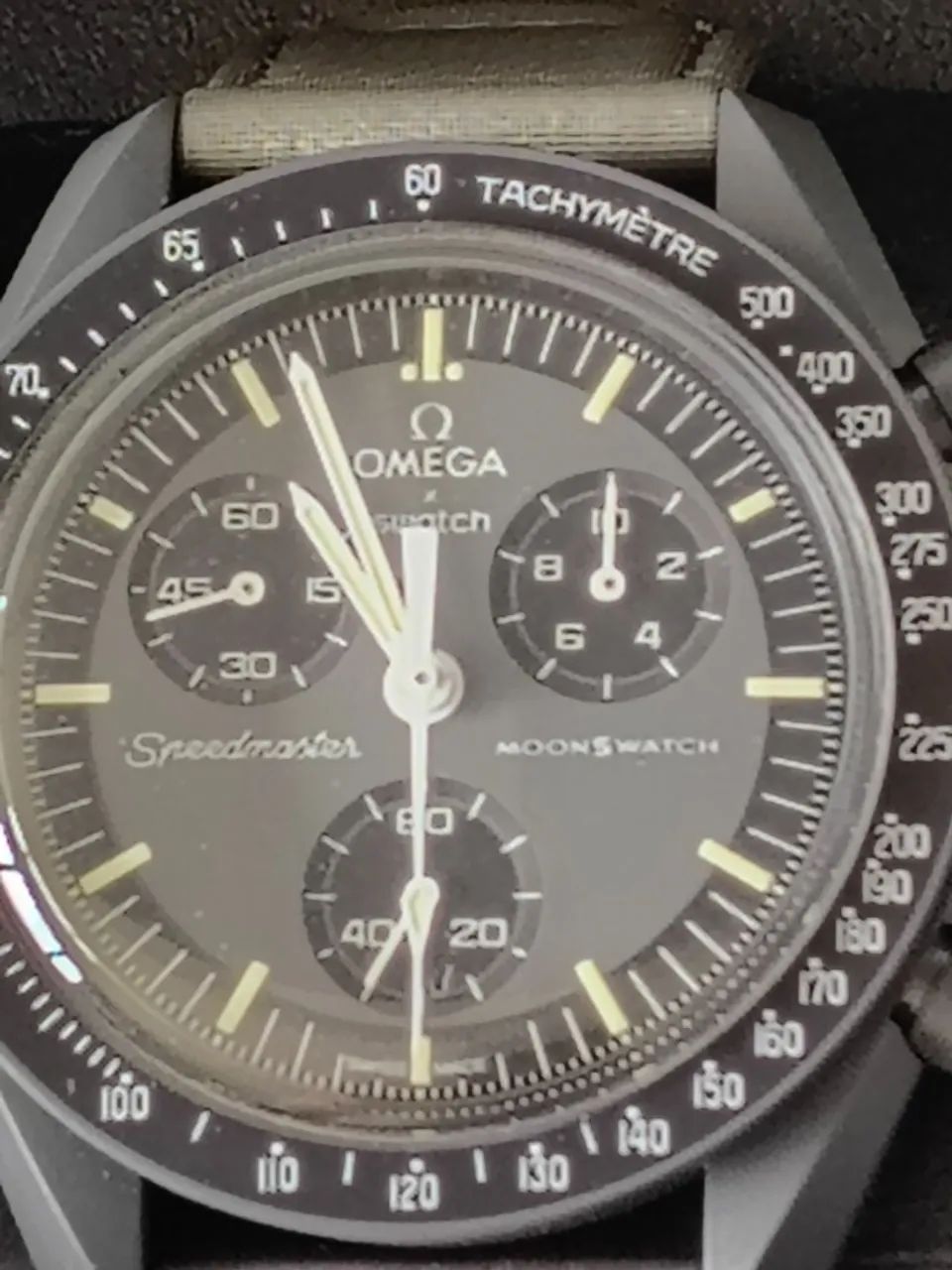 Relógio Omega x Swatch Moonswatch Mission to Mercury - Original