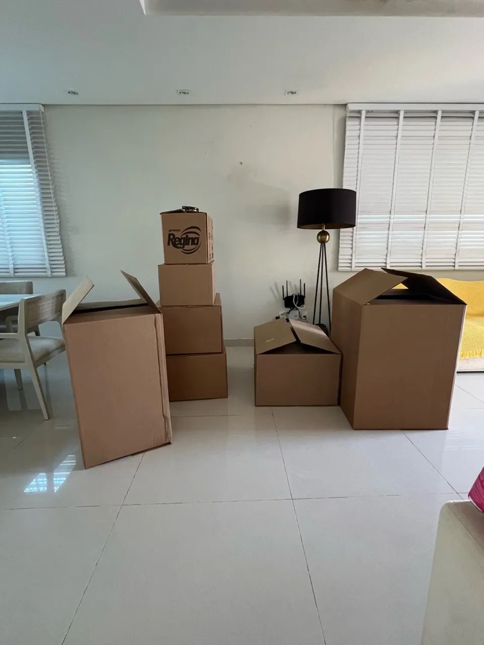 Caixas de Papelão Grandes, Médias e Pequenas 