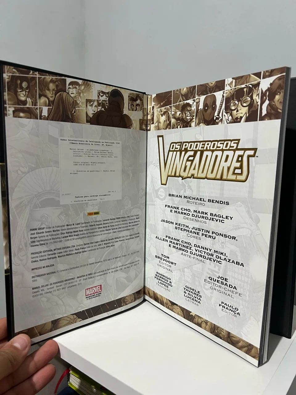 HQ Os Poderosos Vingadores - Marvel Deluxe (Esgotado / Raro).   - Foto 3
