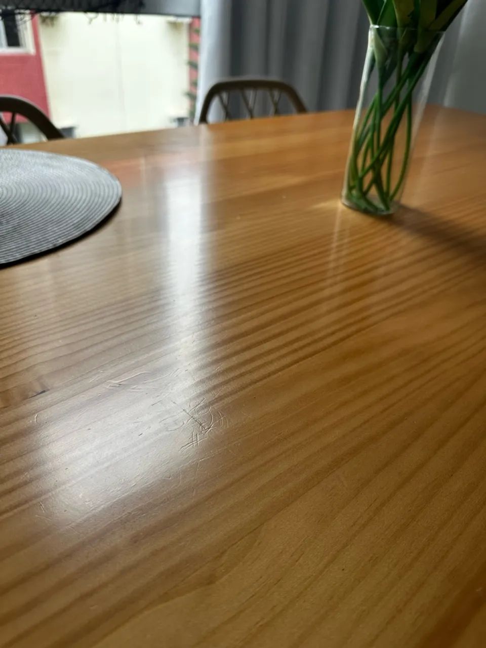 Mesa de 6 lugares madeira  - Foto 3