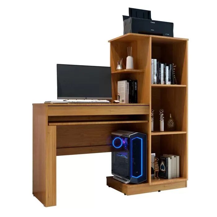 Mesa pra computador office dicasabh - Foto 4