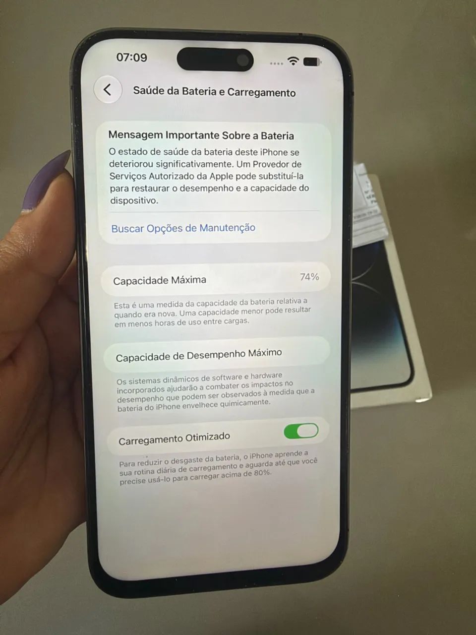 iPhone 14 Pro Max com nota fiscal  - Foto 5