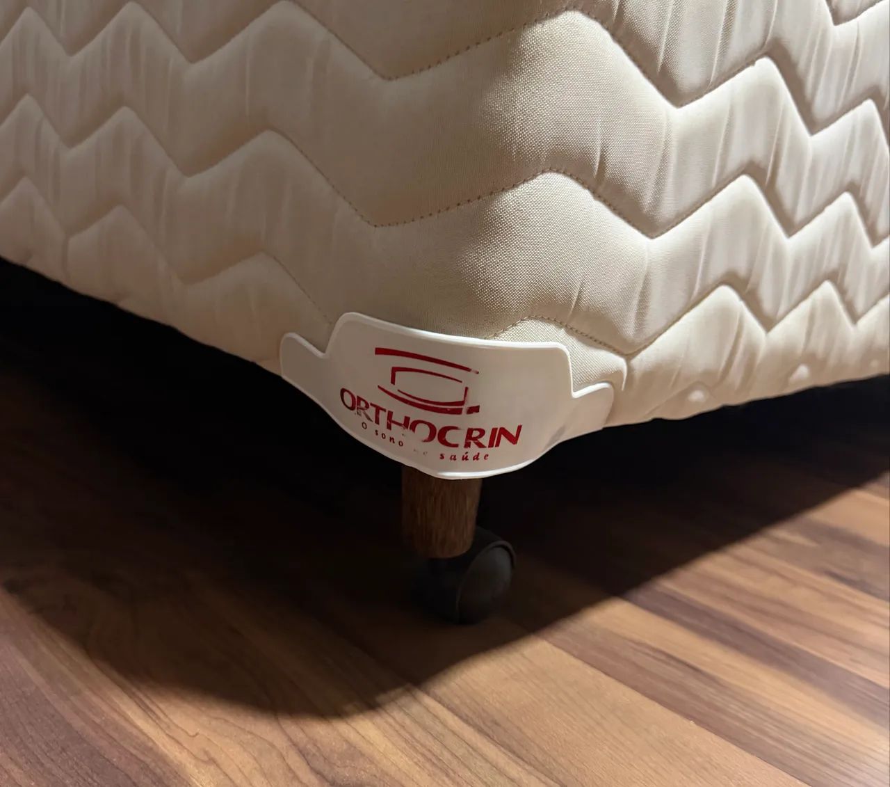 Base Cama Box Ortochrin Solteiro com Pés com Rodinha - Foto 2
