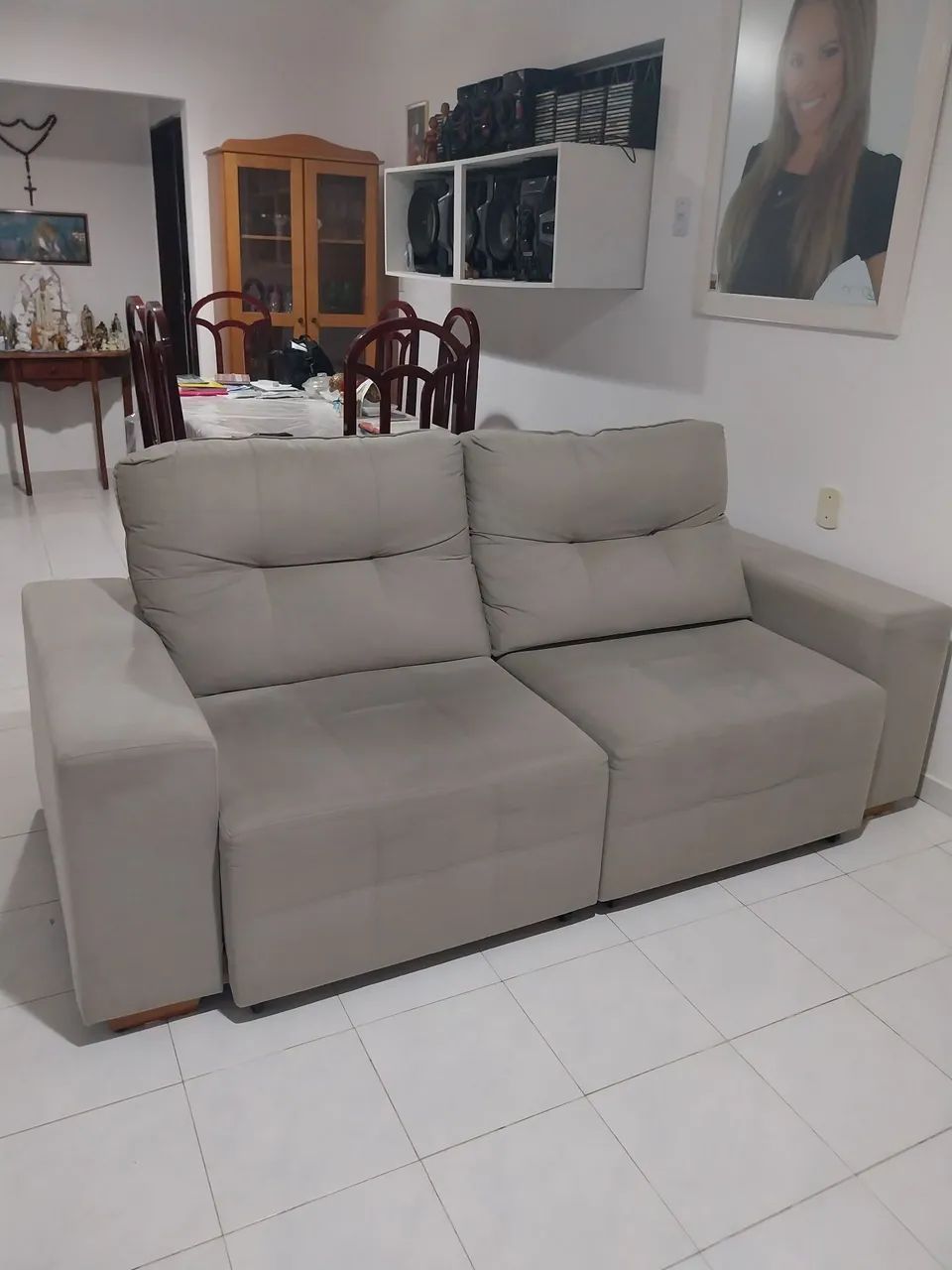 Lindo SOFÁ Retrátil  - Foto 2