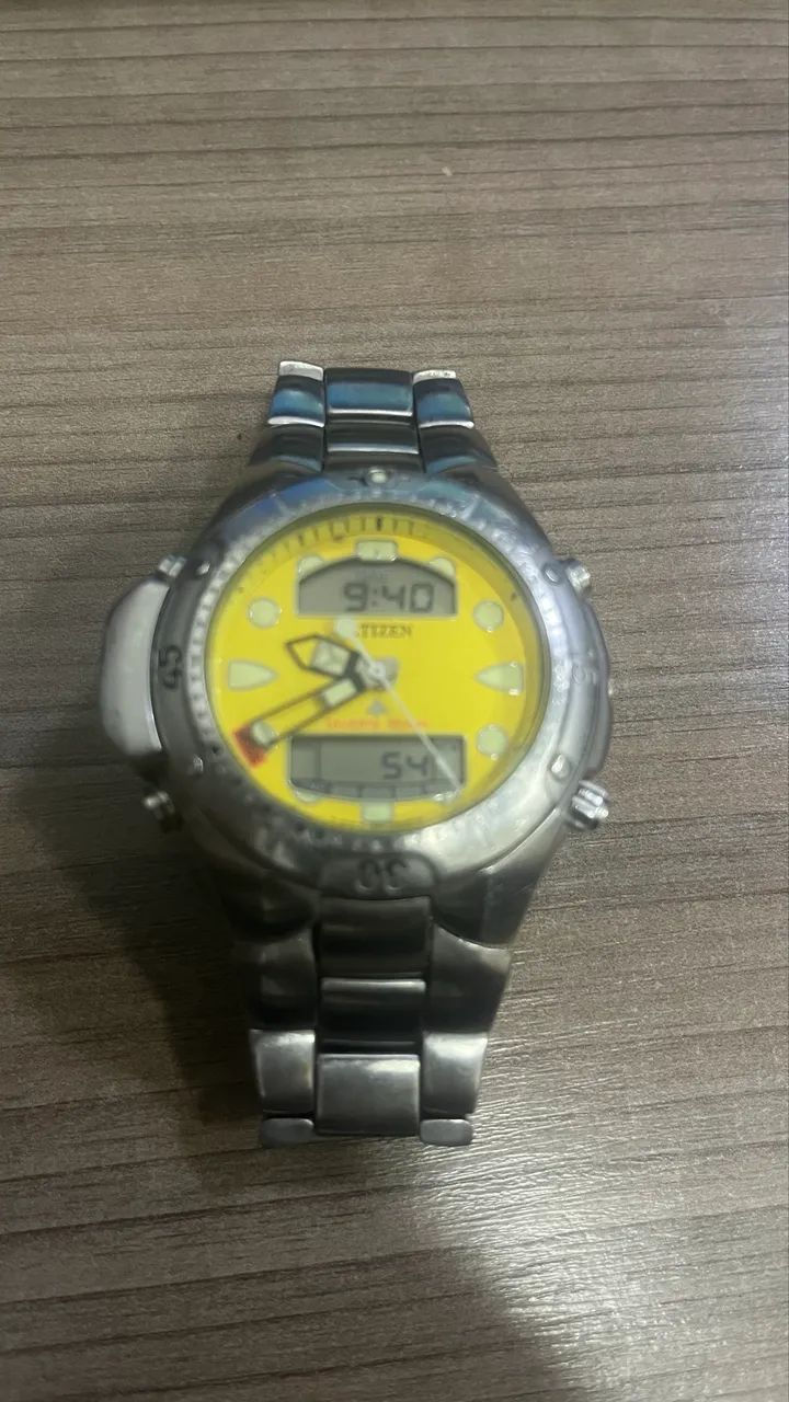 Citzen Aqualand 1060 Amarelo 
