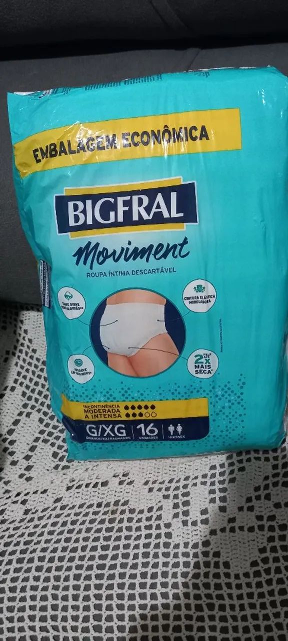 FRALDAS GERIÁTRICAS PACOTE LACRADO VALIDADE 2028 !!!  - Foto 4