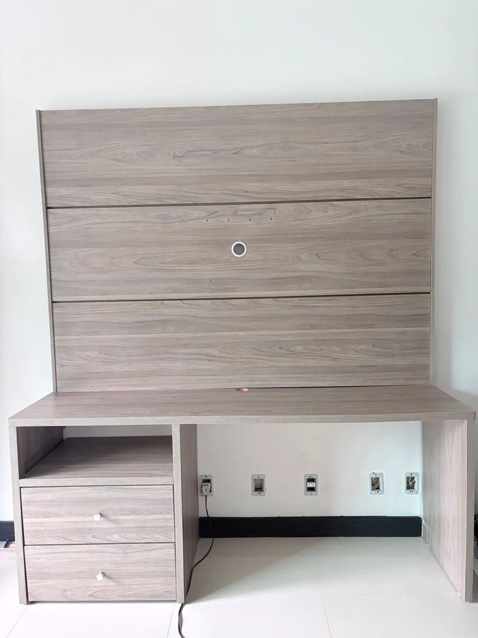 Mesa Escrivaninha com painel de TV - Foto 2