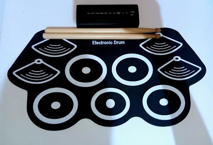 Bateria Eletrônica Silicone - Foto 4