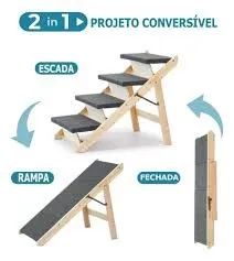 Escada Pet 60cm Antiderrapante (Nova) - Foto 2