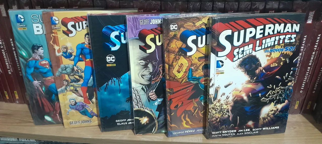 Coleção Superman Geoff Johns e Os Novos 52 DC Panini