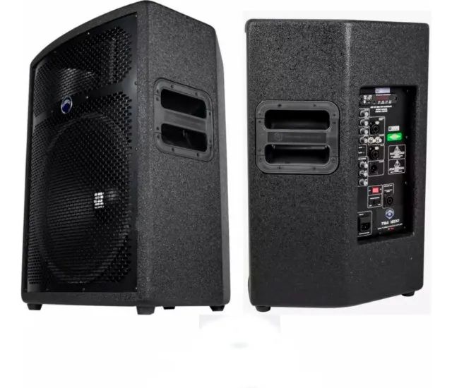 2 Caixas De Som - 1 Ativa e 1 Passiva 15 polegadas Jbl Turbox Tba 1500