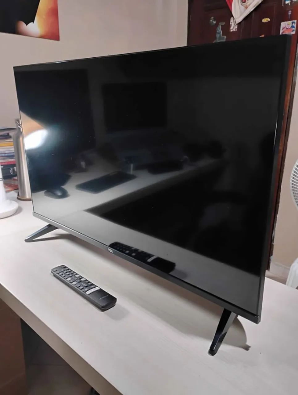 Smart TV TCL 4K 32 polegadas - Pouquíssimo Uso - Foto 3