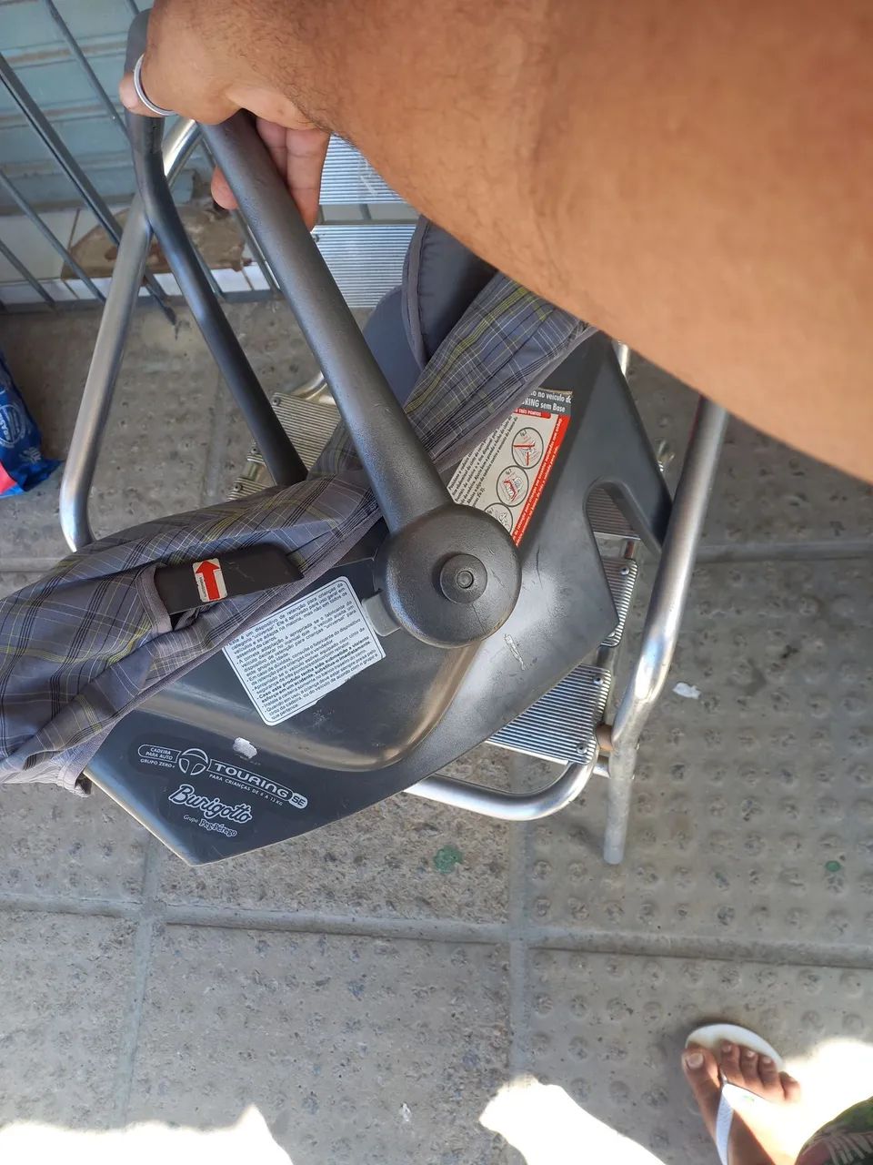 Cadeirinha e bebê conforto.  - Foto 4