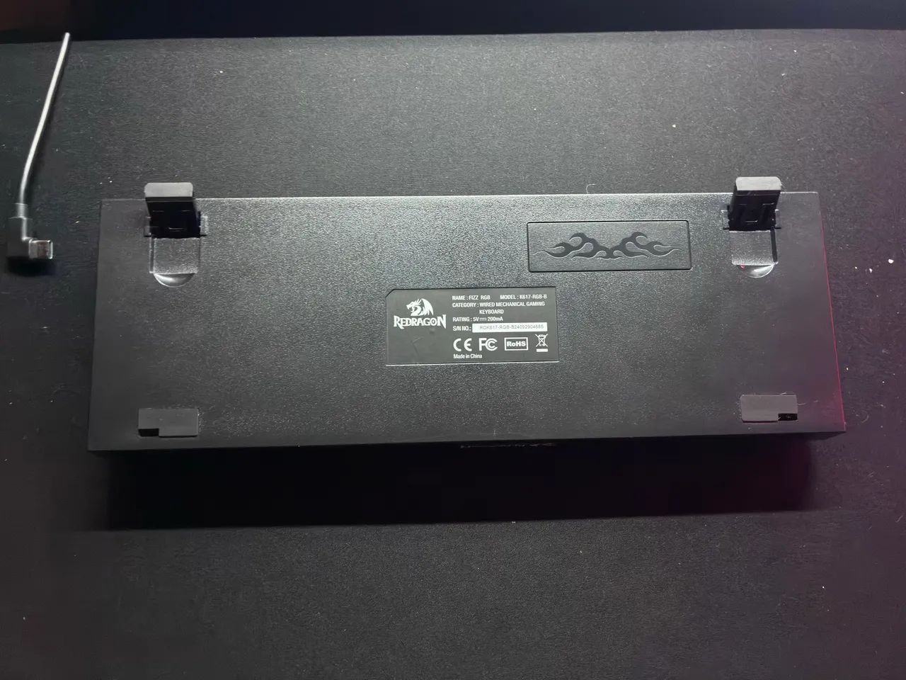 KIT MOUSE E TECLADO:Teclado mecânico redragon e mouse havit com caixa - Foto 2