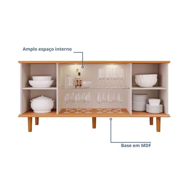 Buffet 100% MDF Janice  - Foto 3