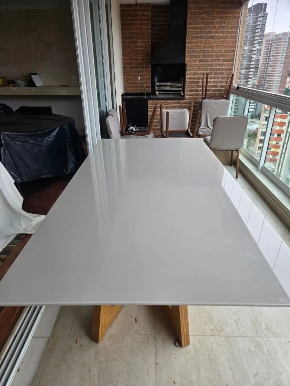 Mesa de jantar retangular - Foto 4