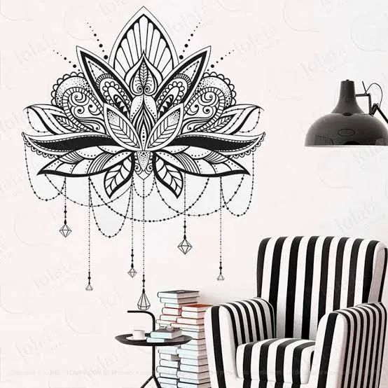 Decoração na parede/desenhos 