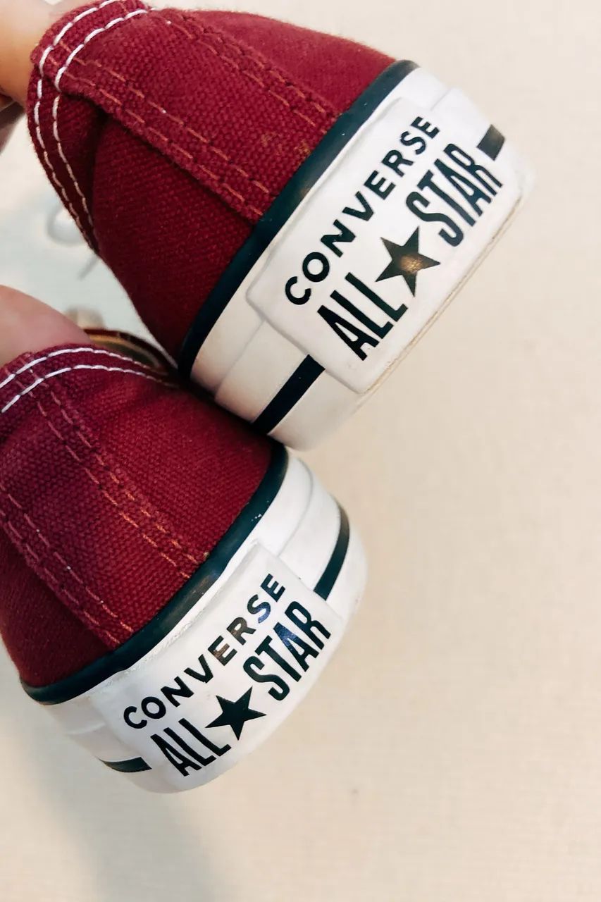 All Star Chuck Taylor Bordô (excelente estado) - Foto 4