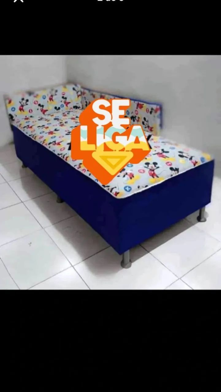 Solteiro infantil com proteção  - Foto 4