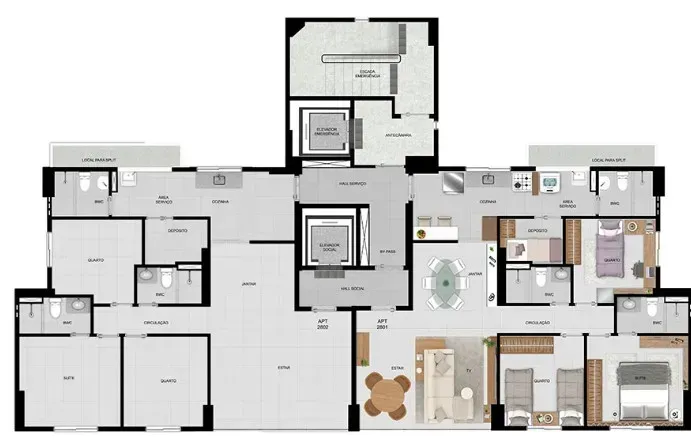PLANTA 91m²