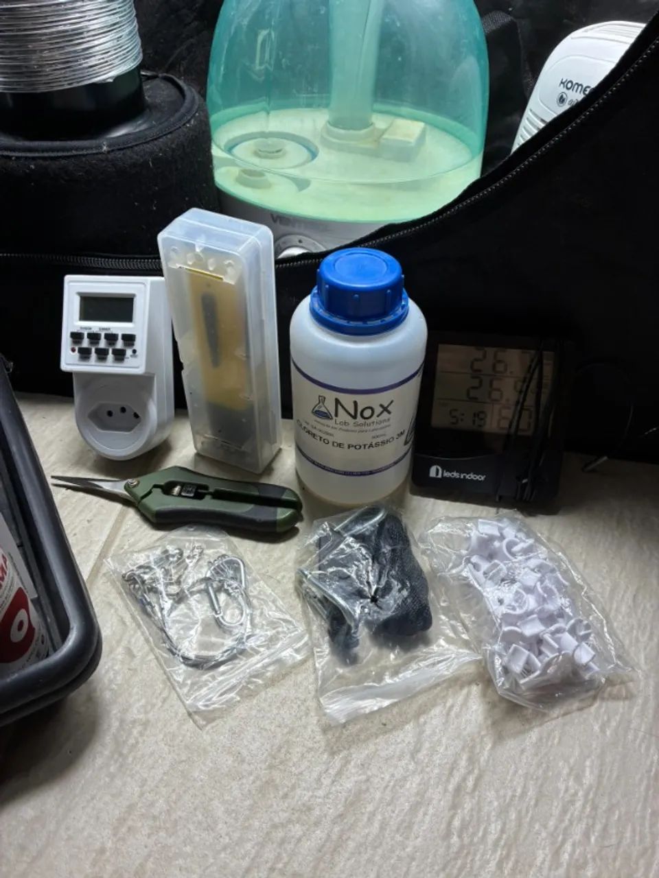 Kit de Estufa Grow 60x60cm (pronto pra cultivo) - Foto 3