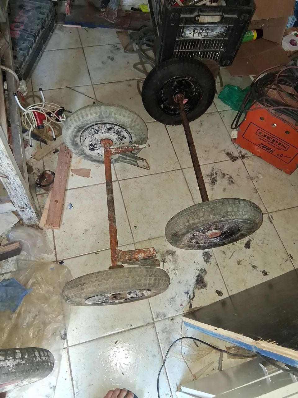 Eixo para carrinho 