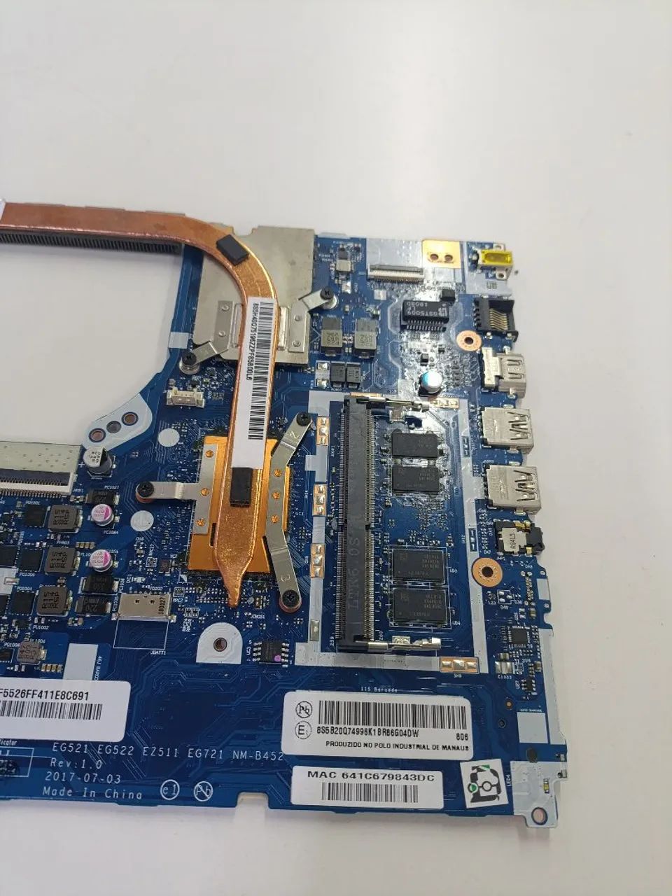 Placa Lenovo b330 i5 8th com vídeo  - Foto 3