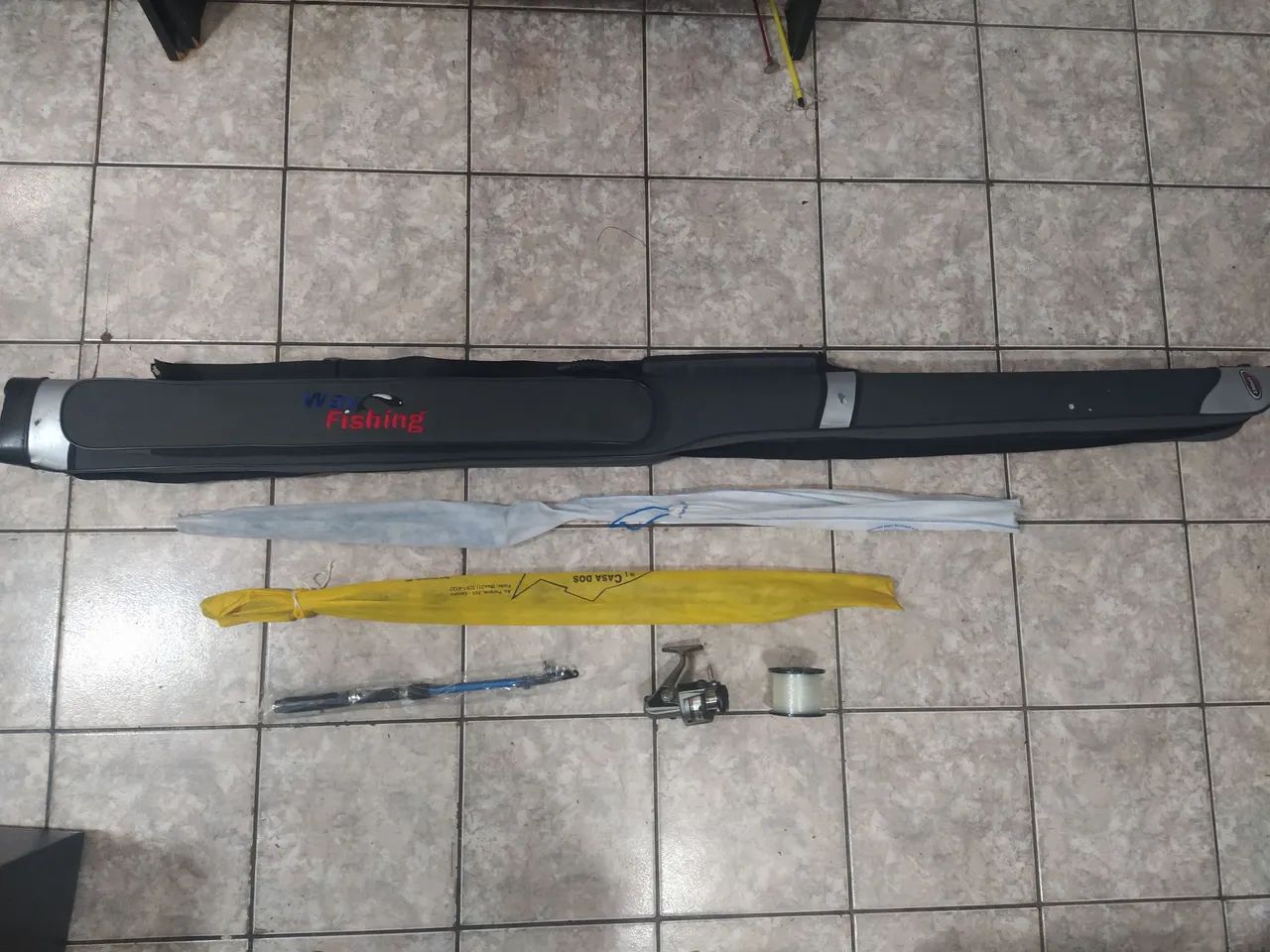 Itens de pesca esportiva (leve/média - molinete) - Foto 6