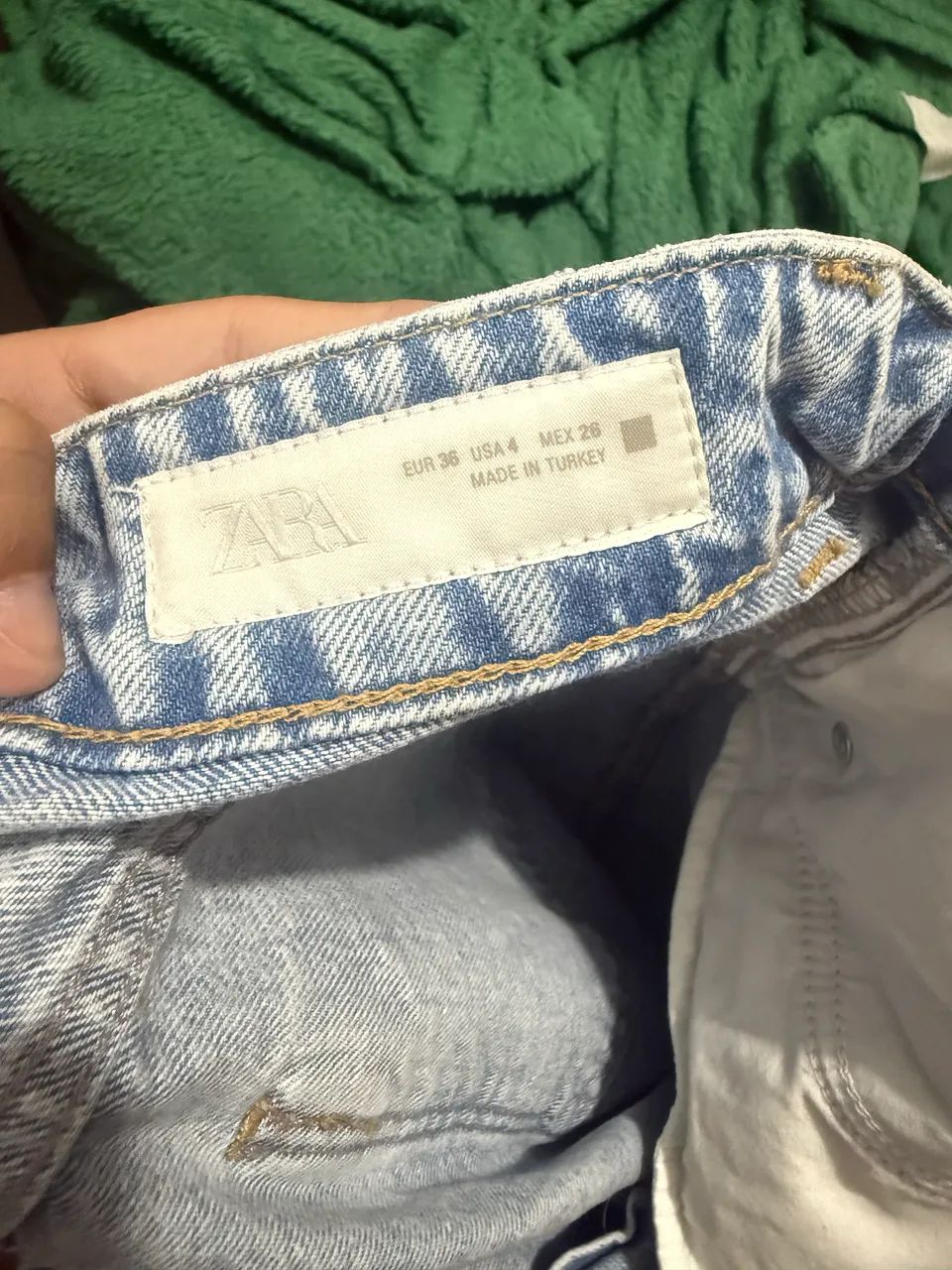 calça jeans claro zara  - Foto 4