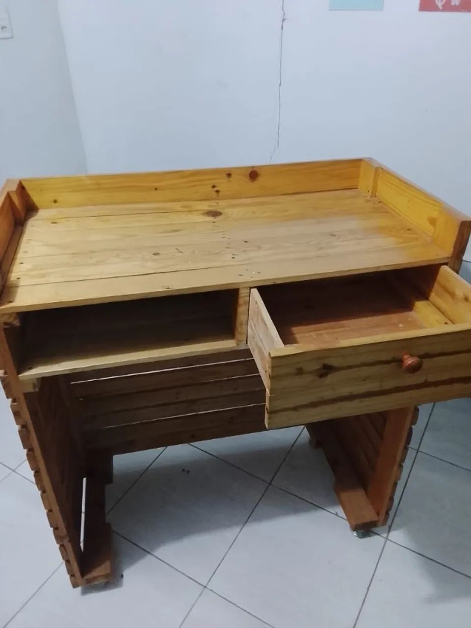 BALCÃO CAIXA de palete R$ 350,00 - Foto 2