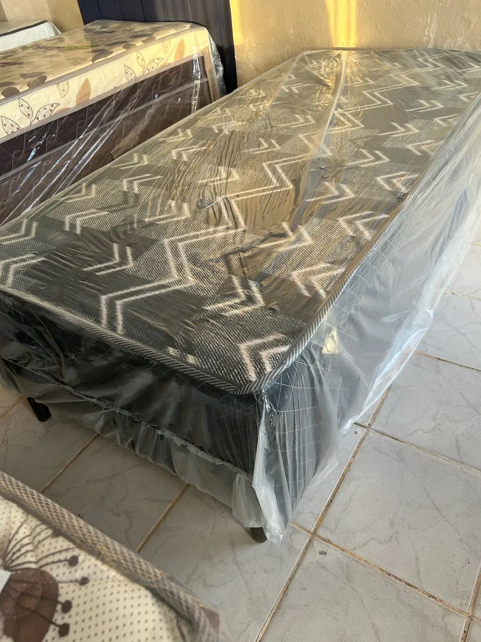 Cama Box Solteiro - Nova - Foto 2