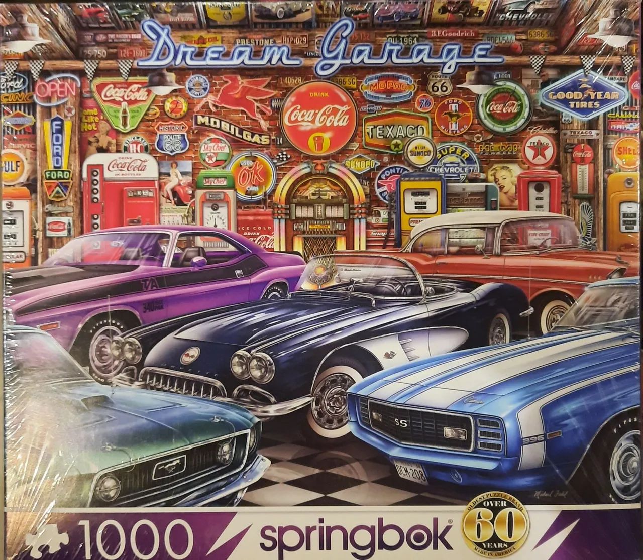Quebra cabeca Dream Garage 