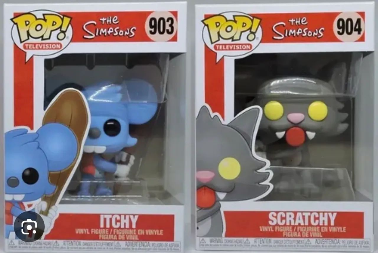 Funko Os Simpsons Comichão e Coçadinha - Foto 3