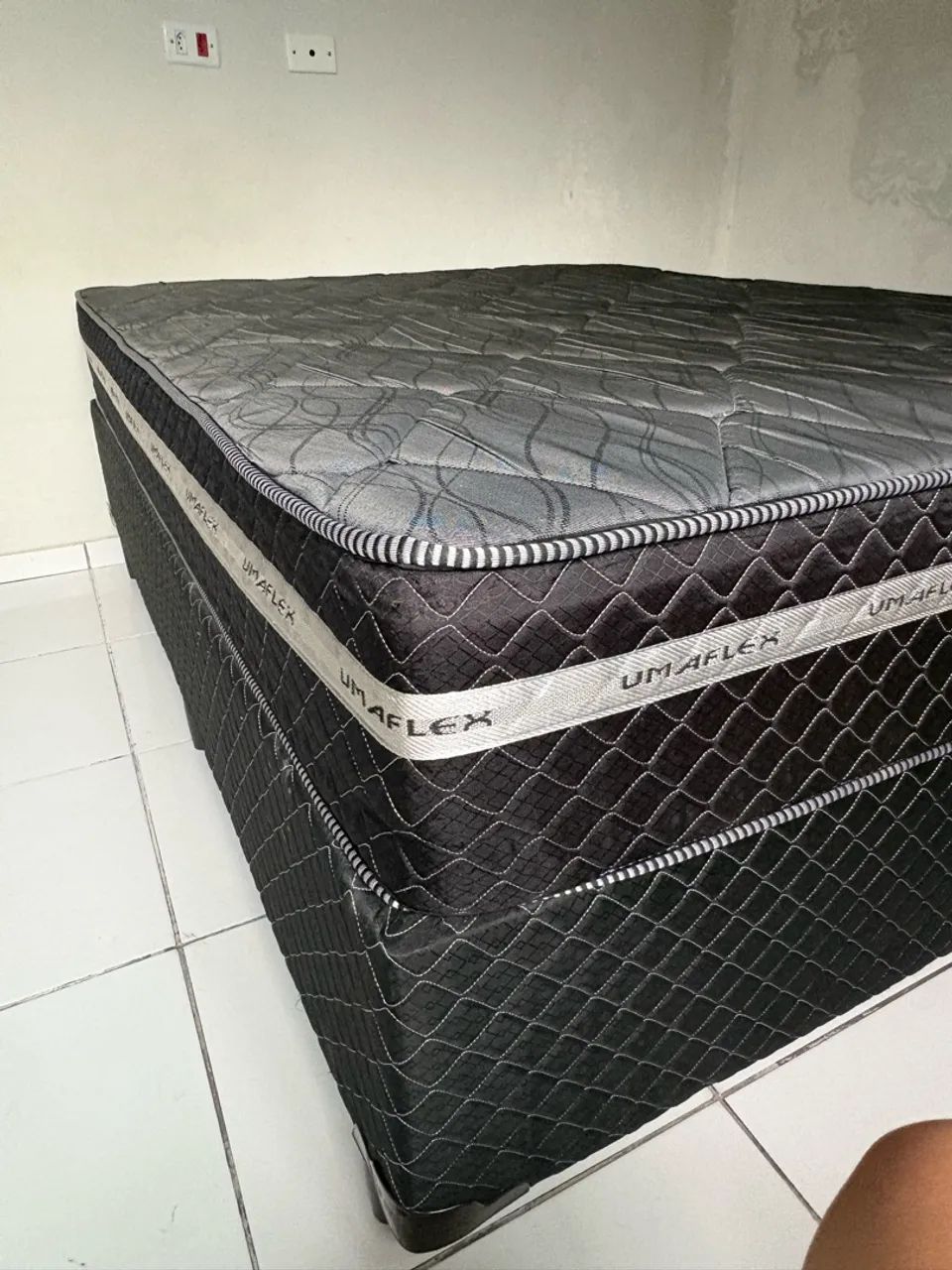 Cama box + colchão UMAFLEX  - Foto 3