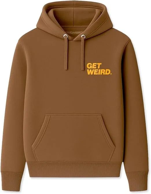 Moletom com capuz Get Weird unisex - Tamanho G - Foto 4
