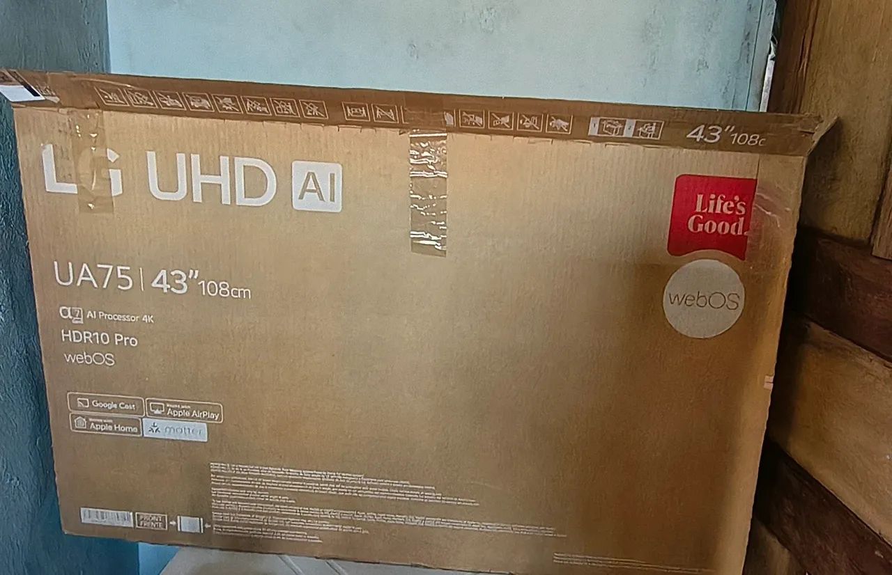 Smart TV 43 polegadas 4k, na garantia. - Foto 2