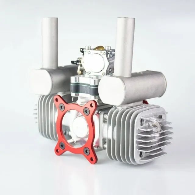 MOTOR AEROMODELO RCGF 120CC ZERO NUNCA LIGADO - Foto 3