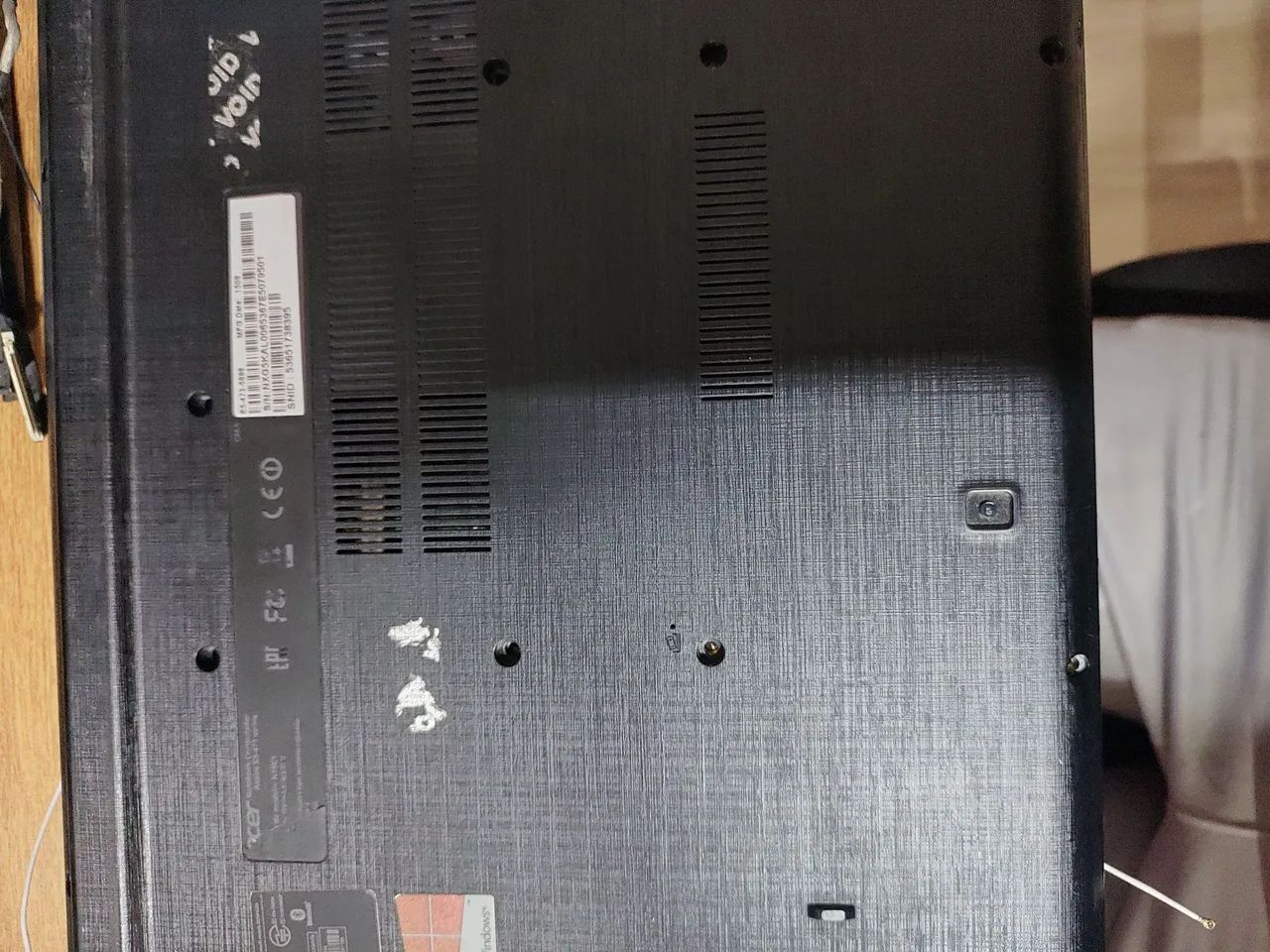 placa mãe notebook Acer 