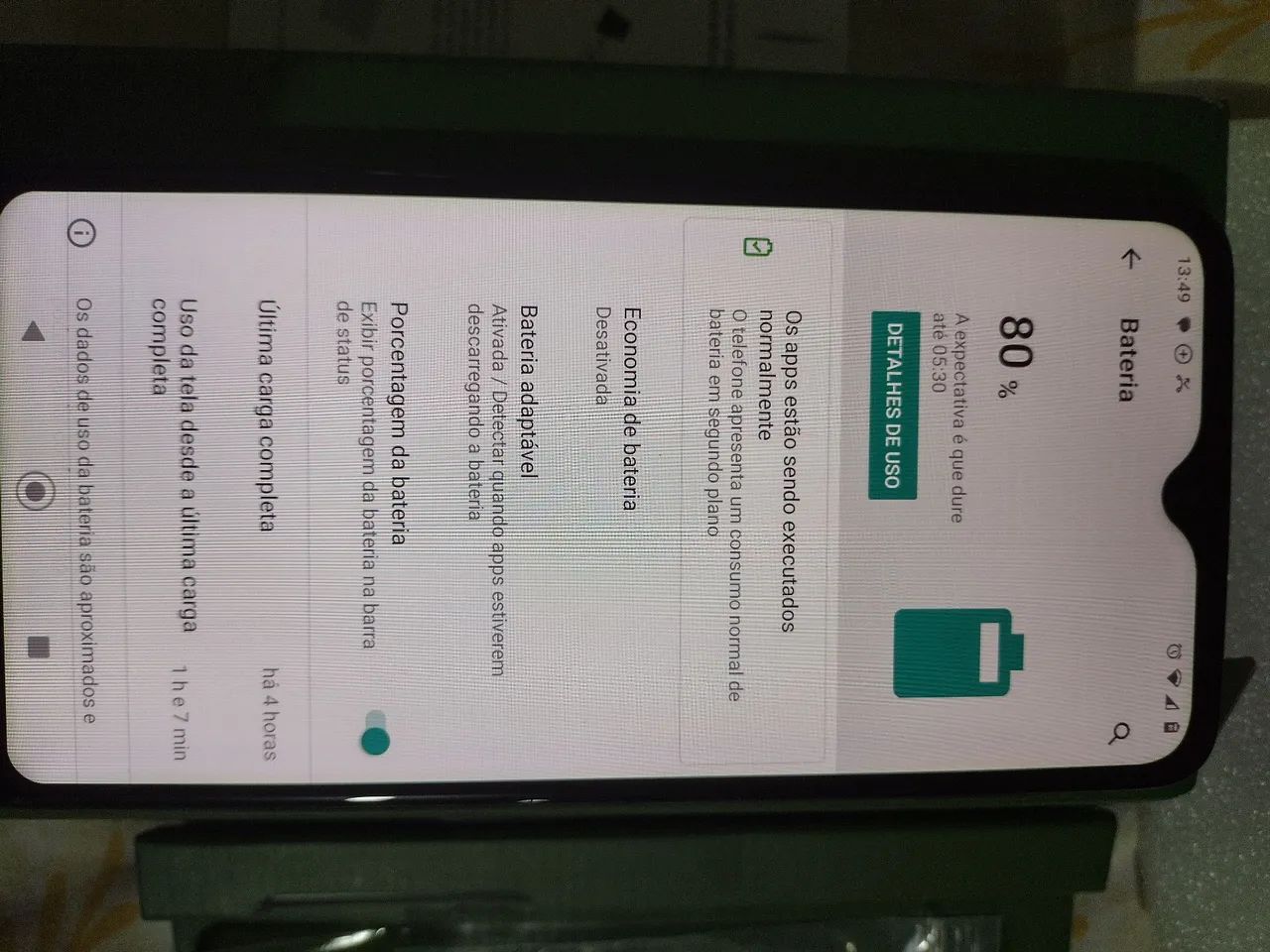 Celular moto g8 play COM NOTA FISCAL E CAIXA - Foto 4