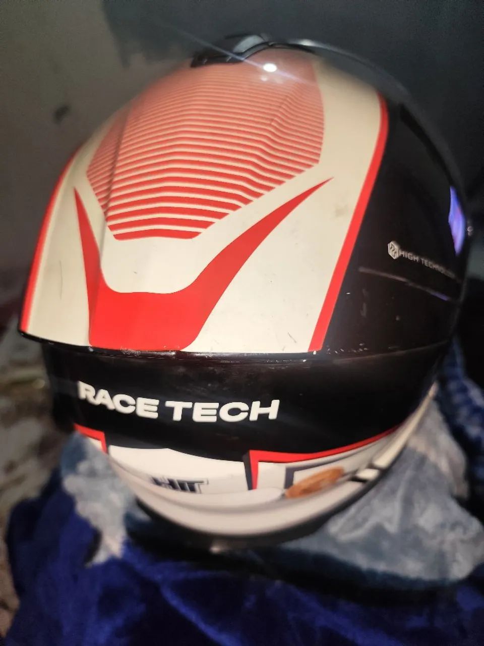 Capacete  Race tech - Foto 4