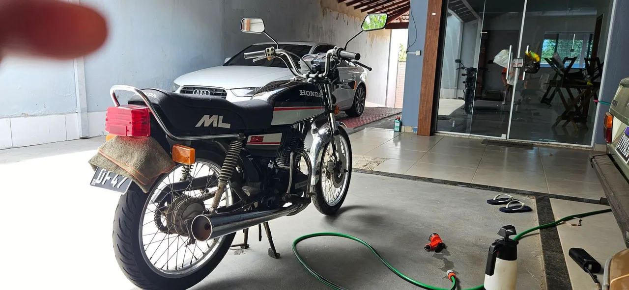 Honda ML 125 1987 - Placa preta - Foto 3