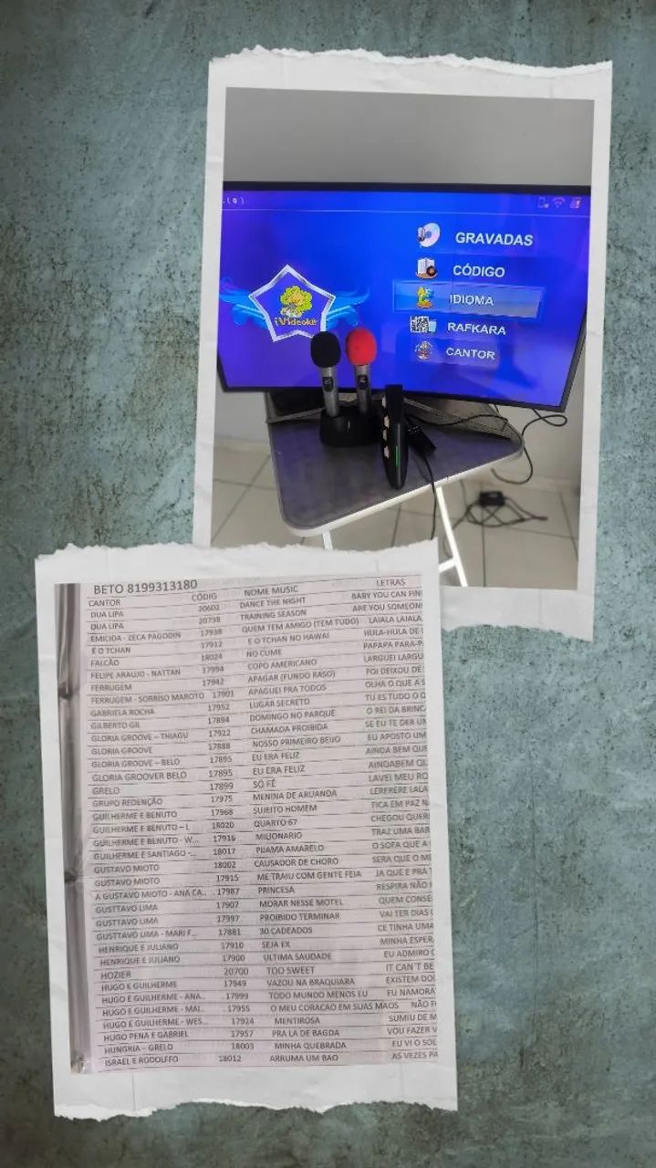 Videokê karaokê RAF profissional  - Foto 5