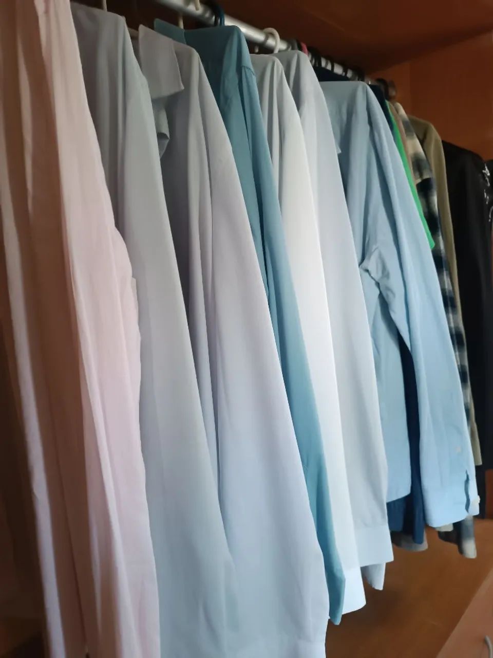 Camisas de manga social 