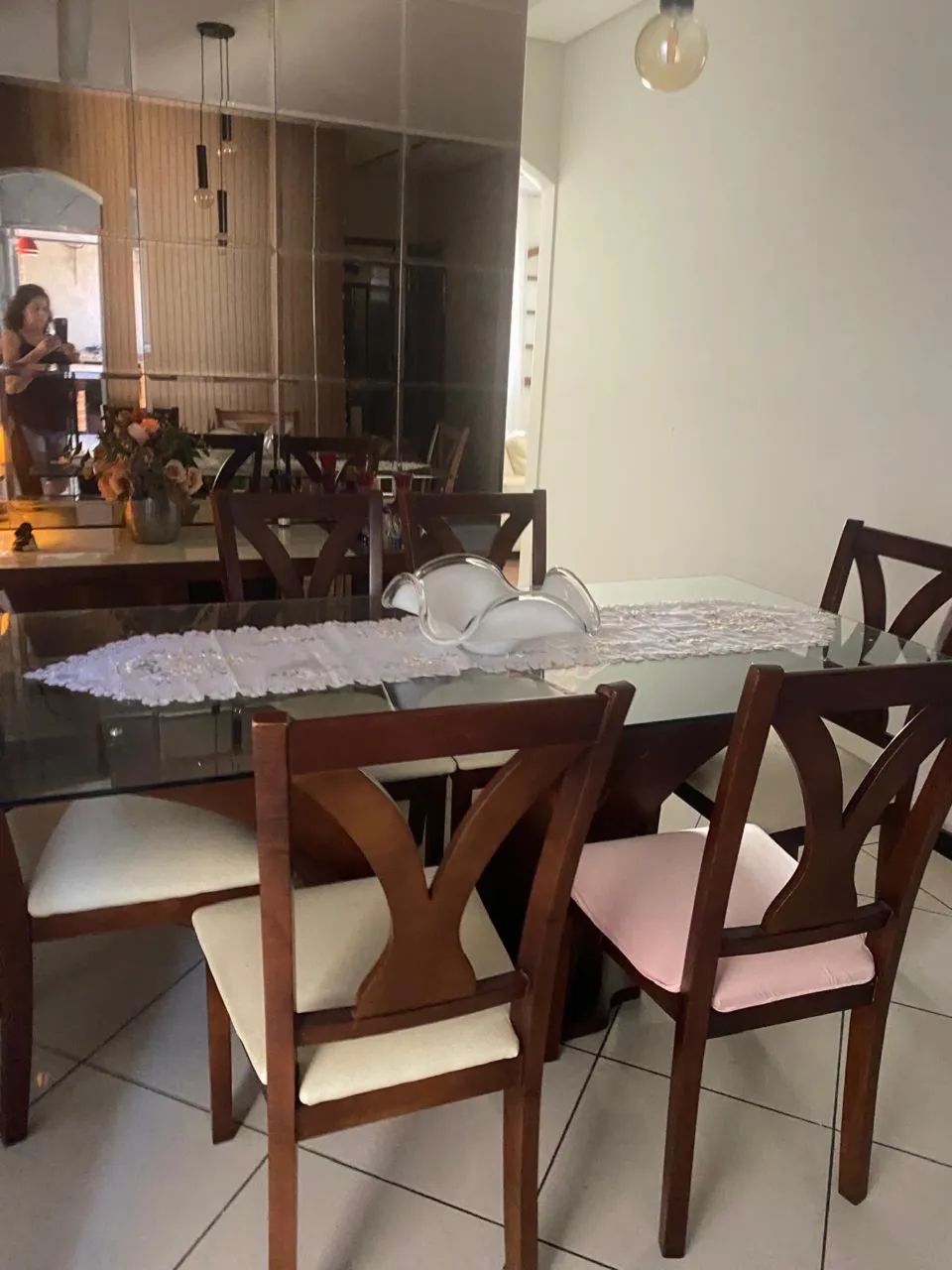 Mesa de vidro 