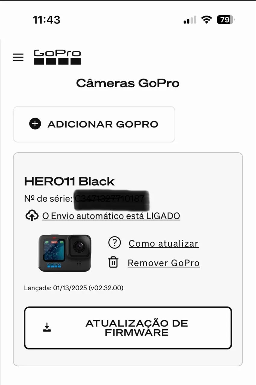 GoPro Hero 11 Black + Kit Completo (Baterias, Tripé, Luz, Acessórios) 