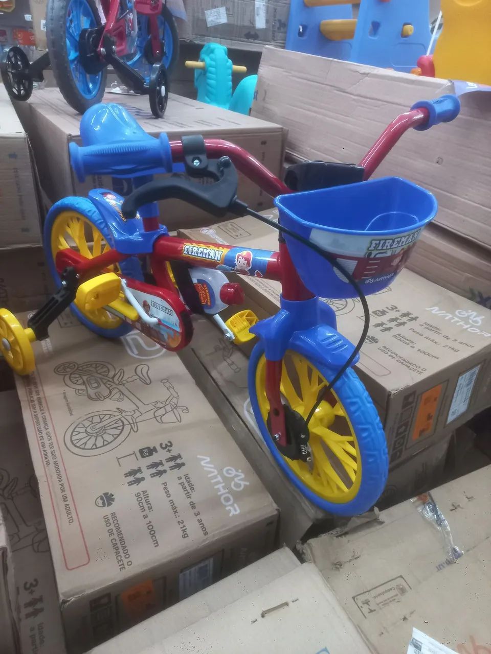 BICICLETA ARO 12 INFANTIL - Foto 5